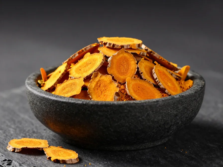 Cut Turmeric