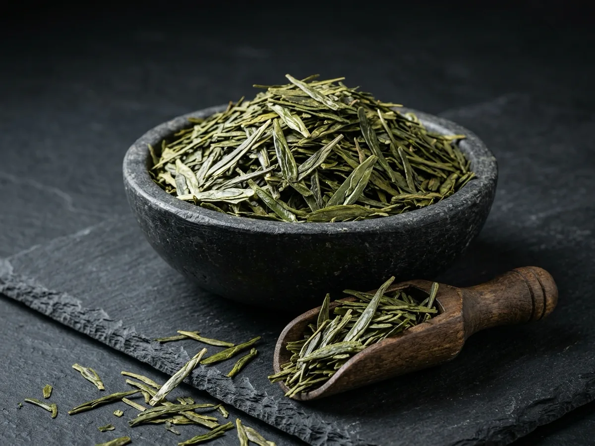 Green Tea Leaves